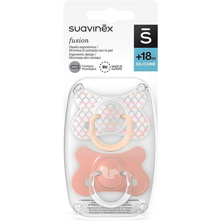 Suavinex Baby Soother - +18 Months - Pink - Zrafh.com - Your Destination for Baby & Mother Needs in Saudi Arabia