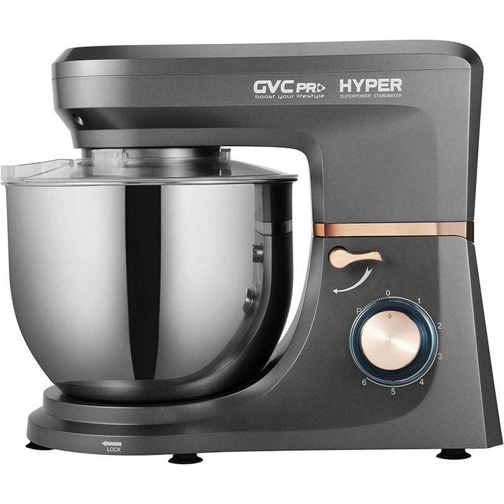 GVC Hyper Electric Stand Mixer - 7.5 Liters - 1100 Watts - Gray - GVMX-1550GR - ZRAFH