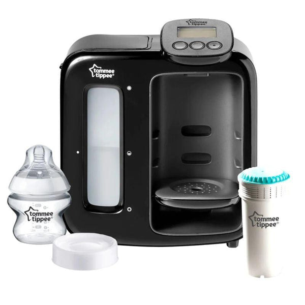 Tommee Tippee Perfect Prep Day And Night Machine Instant and Fast Baby Bottle Maker with Antibacterial Filter - Black - Zrafh.com - Your Destination for Baby & Mother Needs in Saudi Arabia