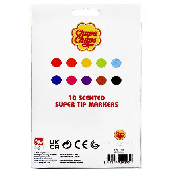 Kangaru Chupa Chups Scented SuperTip Markers - ZRAFH