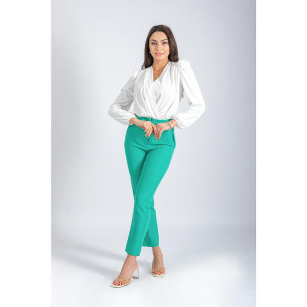 Londonella Satin Blouse - White - 100172 - Zrafh.com - Your Destination for Baby & Mother Needs in Saudi Arabia