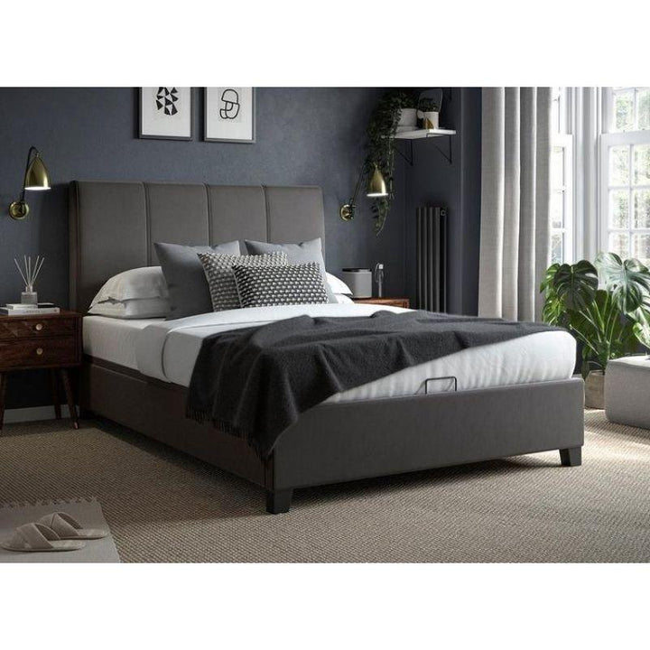 Nordic Dreams Single Bed Elegant Grey Chanel By Alhome - 110112559 - Zrafh.com - Your Destination for Baby & Mother Needs in Saudi Arabia