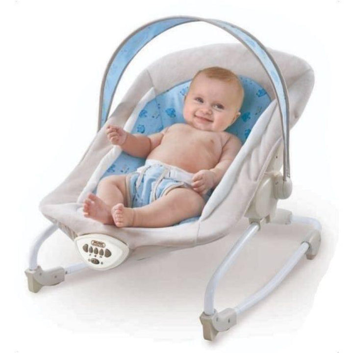 Babylove Rocking Chaie With Music - Grey - 27-6804B - ZRAFH