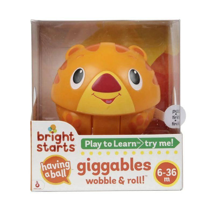 Bright Starts Giggables Collectibles Tiger Toy - Orange - ZRAFH