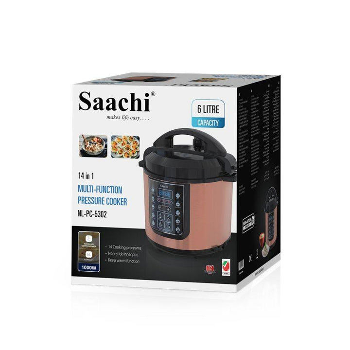 Saachi 14 in 1 Multifunctional Pressure Cooker - 6L - NL-PC-5302 - ZRAFH