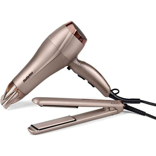 Babyliss Hair Dryer + Straightener - 2300 W - Gold - 5514PSDE - ZRAFH