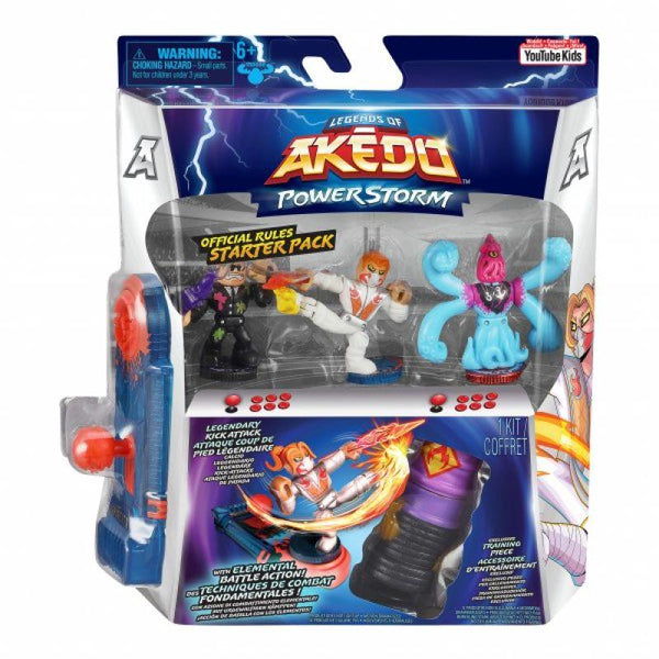 Akedo Legends of Akedo Powerstorm Official Rules Starter Pack Legendary Kick Attack. - Zrafh.com - Your Destination for Baby & Mother Needs in Saudi Arabia