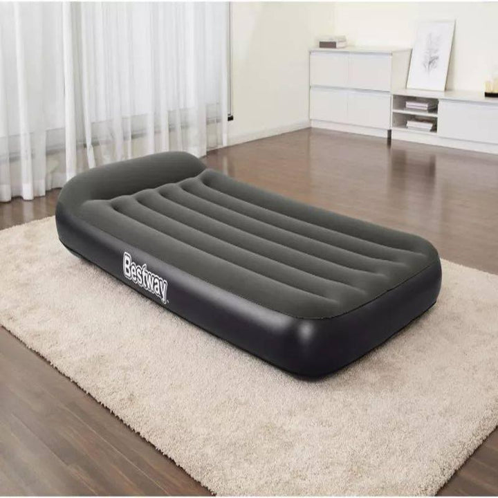 Tritech Twin Airbed With Pump From Bestway - 188x99x30 cm - Multicolor - 26-67929 - ZRAFH