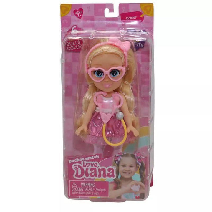 Headst Doll Love Diana Doctor - 15.5 cm - multicolor - ZRAFH