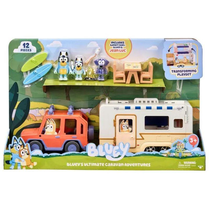 Bluey S5 4WD And Campervan Playset - Zrafh.com - Your Destination for Baby & Mother Needs in Saudi Arabia