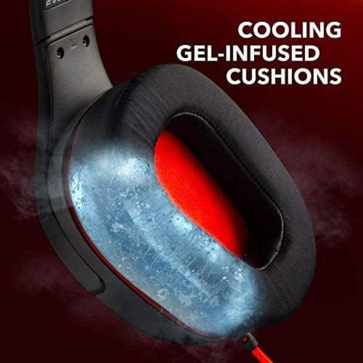 Soundcore Gaming Headphones - Strike 1 - Black and Red - Zrafh.com - Your Destination for Baby & Mother Needs in Saudi Arabia