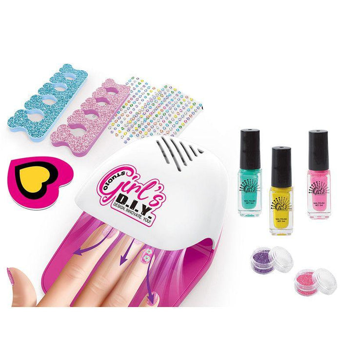 Family Center Fashionable Nails Set - 18-2376197 - ZRAFH