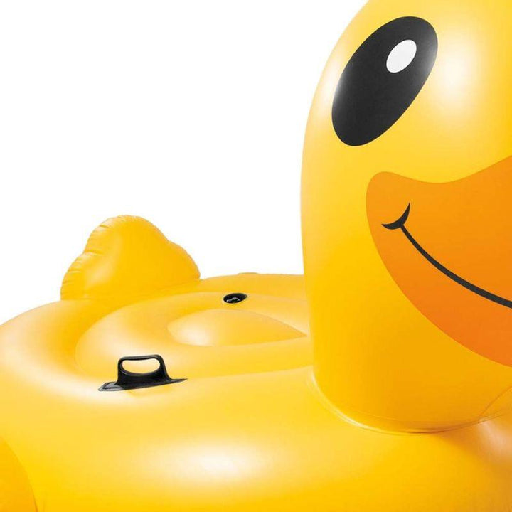 Intex Inflatable Mega Duck Island - Yellow - Zrafh.com - Your Destination for Baby & Mother Needs in Saudi Arabia