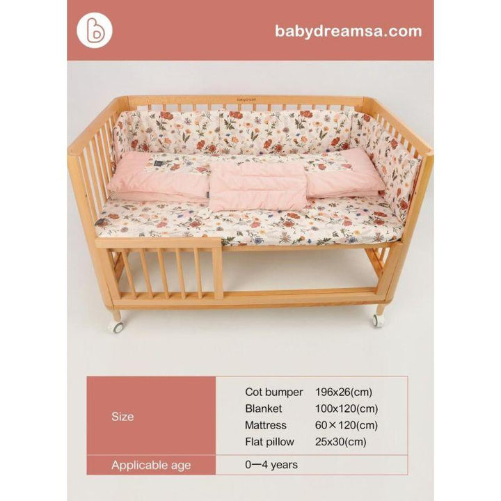 Baby Dream Bed Mattress Set - 4 Pieces - Zrafh.com - Your Destination for Baby & Mother Needs in Saudi Arabia
