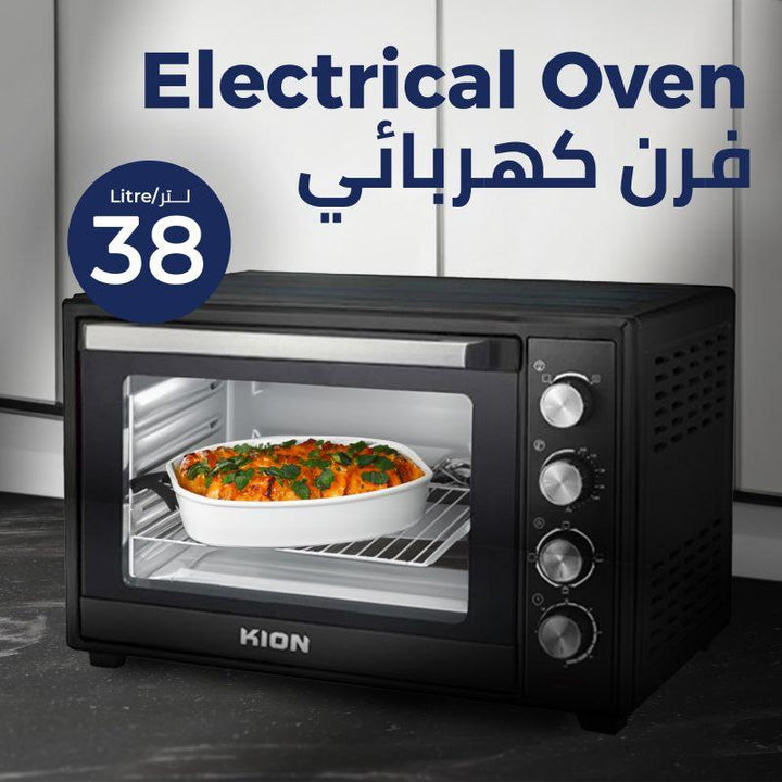 Kion Electric Oven - 38 liters - 1600 watts - KHD/8238 - Zrafh.com - Your Destination for Baby & Mother Needs in Saudi Arabia