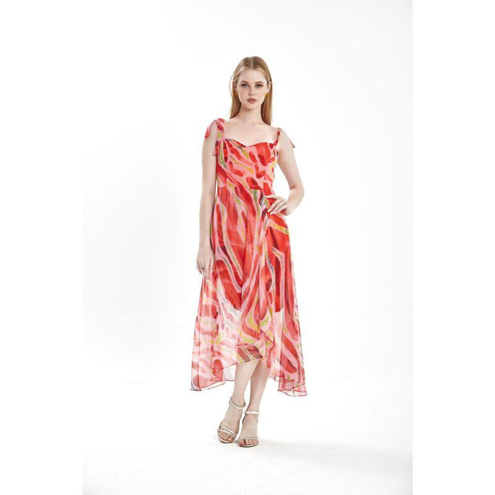 Londonella Women's Long Summer Dress Sleeveless - LON100284 - Zrafh.com - Your Destination for Baby & Mother Needs in Saudi Arabia