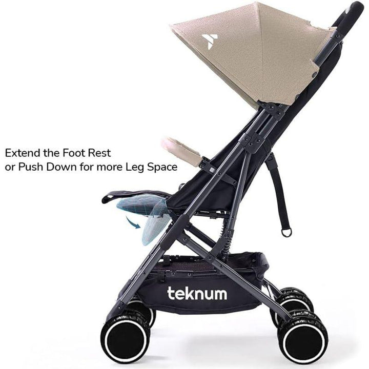 Teknum Yoga Lite StRoleer - Ivory - Zrafh.com - Your Destination for Baby & Mother Needs in Saudi Arabia