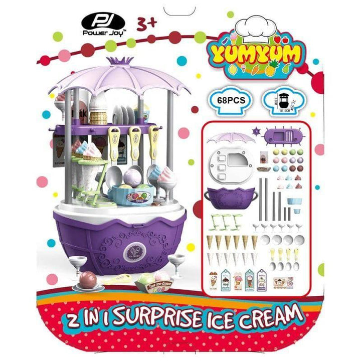 Power Joy 2 in 1 Yumyum surprise icecream toy - multicolor - ZRAFH