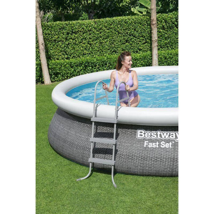 Fast Set Pool With Filter Pump 457x107 cm By Bestway - 26-57372 - ZRAFH