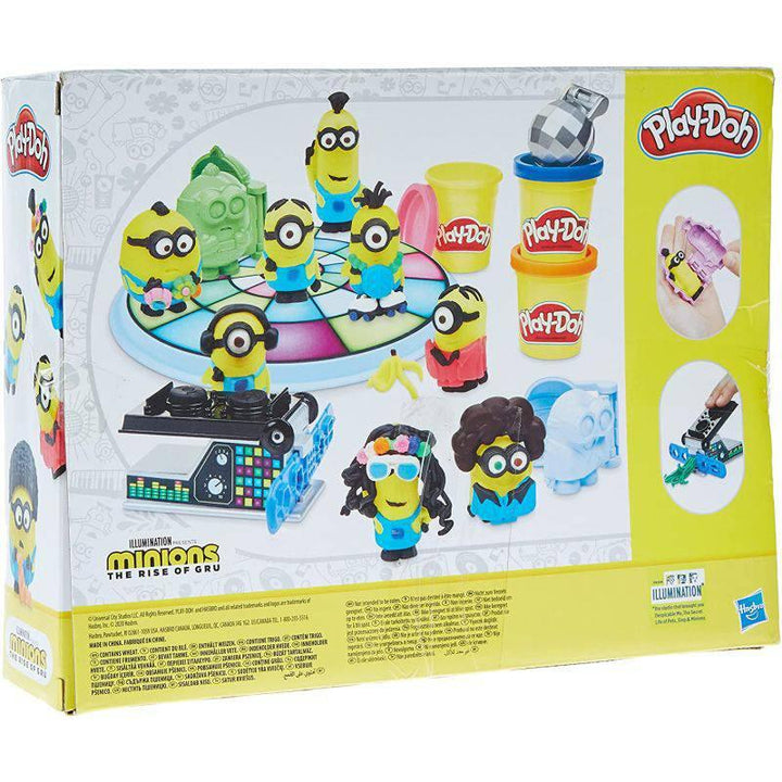 Play Doh Minions: The Rise of Gru Disco Dance Off With 14 Non Toxic Cans - ZRAFH