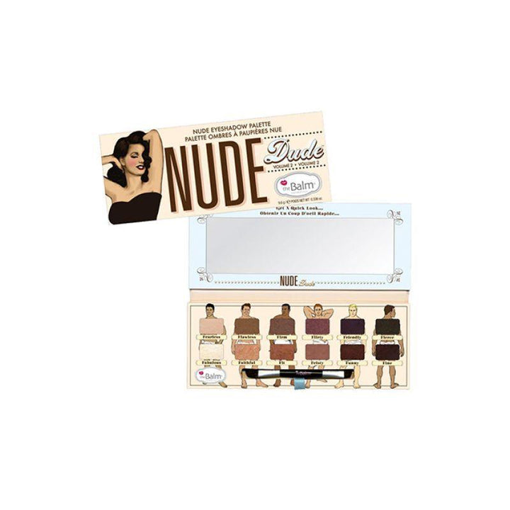 The Balm Nude Dude Eyeshadow Palette - Vol2 - Zrafh.com - Your Destination for Baby & Mother Needs in Saudi Arabia