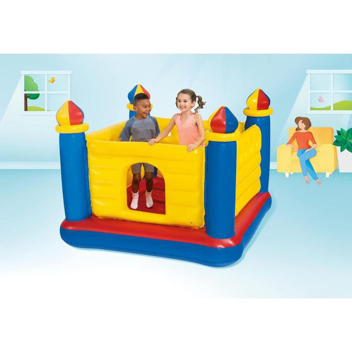 Intex Inflatable Jump-O-Lene Castle Bouncer - 175x35 cm - 3+ Years - Zrafh.com - Your Destination for Baby & Mother Needs in Saudi Arabia