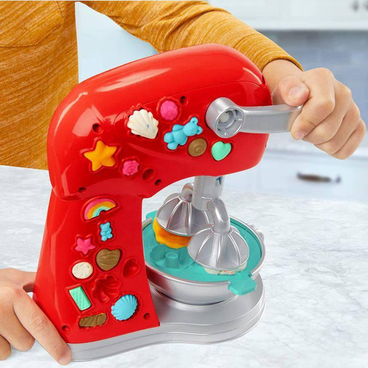 Play-Doh Kitchen Creations Magical Mixer Playset With Accessories - 5 Cans - ZRAFH