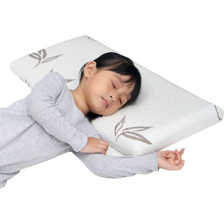 Moon First Pillow, Soft & Supportive Memory Foam, Recommended By Chiropractor, Machine Washable - 60x30Cm Pack Of 2 - Zrafh.com - Your Destination for Baby & Mother Needs in Saudi Arabia