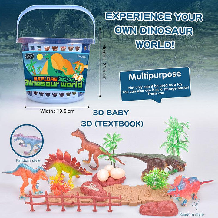 Little Story Toy Set for Kids - Building Dinosaurs - Zrafh.com - Your Destination for Baby & Mother Needs in Saudi Arabia