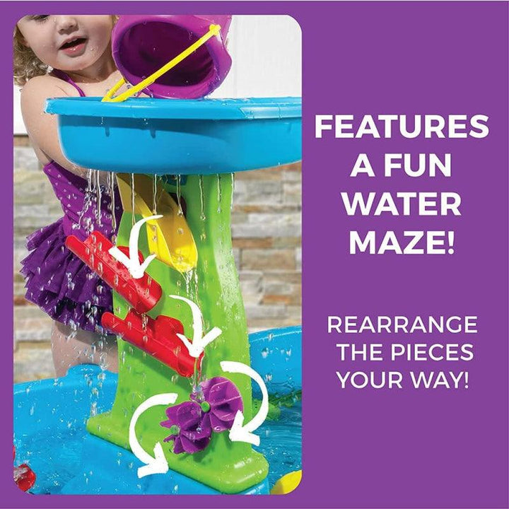 Step2 Rain Showers Splash Pond Water Table - 13 Piece - Zrafh.com - Your Destination for Baby & Mother Needs in Saudi Arabia