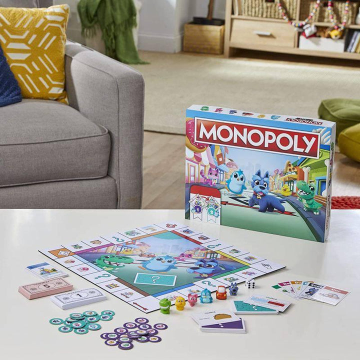 My First Monopoly Game Board Game For Kids Ages 4+ - ZRAFH
