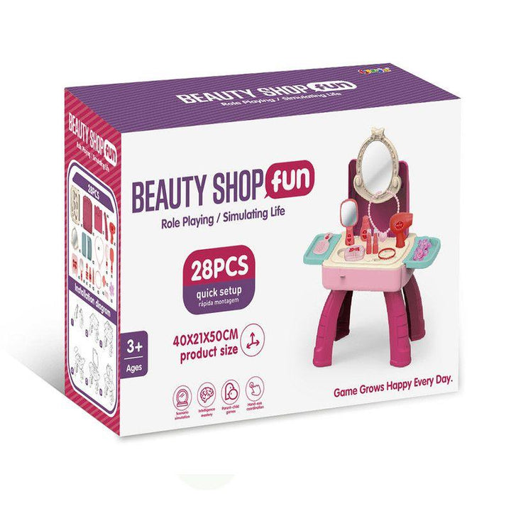 Basmah Beauty Shop Toy for Kids Playset - 28pcs - 18-2159049 - ZRAFH