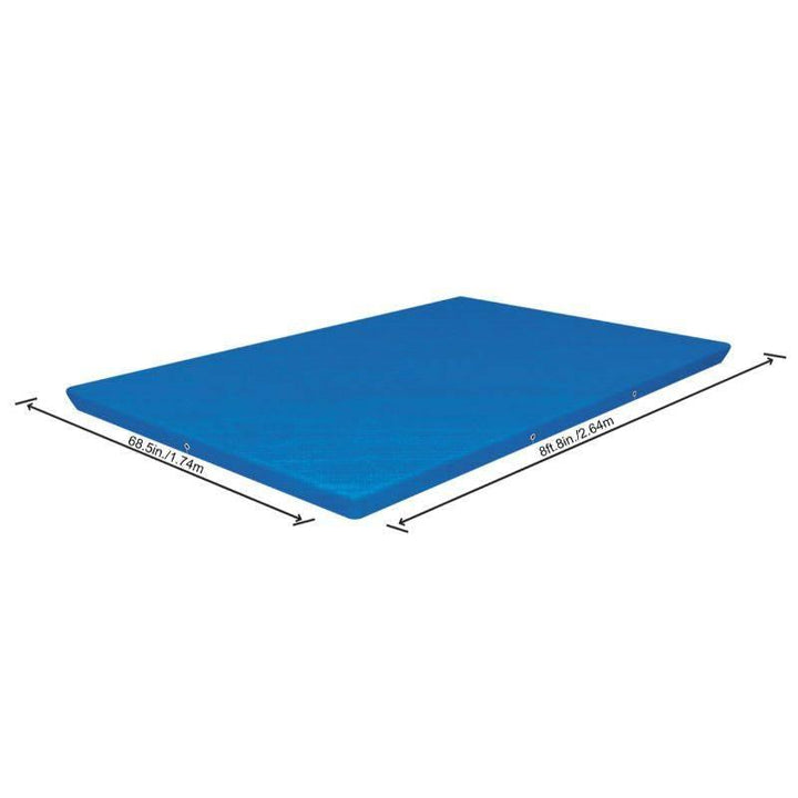 Rectangle Pool Cover - 259x170 cm Blue - 24x7x23 cm - 26-58105 - ZRAFH