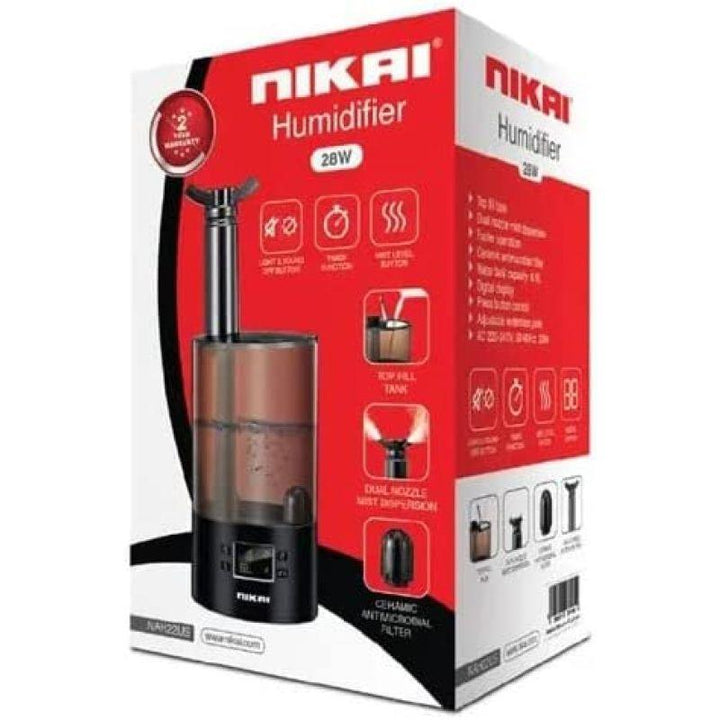Nikai Air Humidifier - 6.8 Liter - 28W - black - Nah22Us - TKNOGY